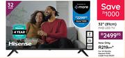 Hisense 32"(81cm) FHD LED TV