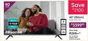 Hisense 40"(102cm) FHD LED TV