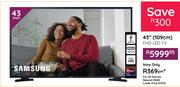 Samsung 43"(109cm) FHD LED TV