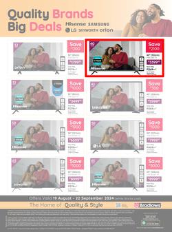Bradlows : The Home Of Quality Brands & Big Deals (19 August - 22 September 2024), page 24