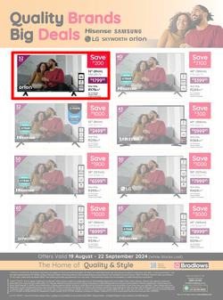 Bradlows : The Home Of Quality Brands & Big Deals (19 August - 22 September 2024), page 24