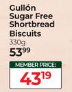Gullon Sugar Free Shortbread Biscuits-330g