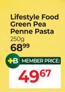 Lifestyle Food Green Pea Penne Pasta-250g