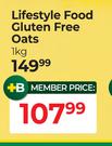 Lifestyle Food Gluten Free Oats-1Kg