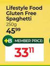 Lifestyle Food Gluten Free Spaghetti-250g