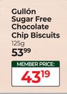 Gullon Sugar Free Chocolate Chip Biscuits-125g