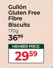 Gullon Gluten Free Fibre Biscuits-170g