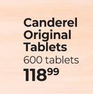 Canderel Original Tablets 600 Tablets