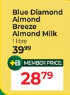 Blue Diamond Almond Breeze Almond Milk-1L