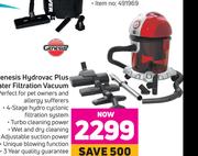 Genesis Hydrovac Plus Water Filtration Vacuum