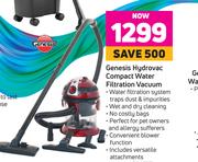 Genesis Hydrovac Compact Water Filtration Vacuum
