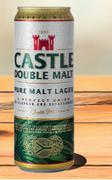 Castle Double Malt Cans-24 x 410ml