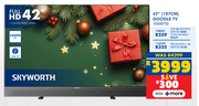 Skyworth 107cm (42") Google TV