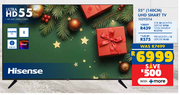 Hisense 140cm (55") UHD Smart TV 