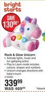 Bright Starts Rock & Glow Unicorn