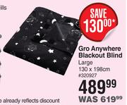 Tommee Tippee Gro Anywhere Blackout Blind Large-130 x 198cm