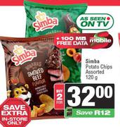 Simba Potato Chips Assorted-For 2 x 120g