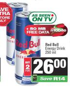 Red Bull Energy Drink-For 2 x 250ml