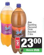 Jive Sparkling Flavoured Drink Assorted-For 2 x 2L