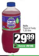 Halls Thick & Fruity-1.25L