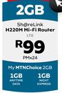 MTN Share Link H220M MiFi Router LTE-My MTN Choice 2GB