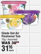 Glade Gel Air Freshener Tub Assorted-70g Each