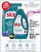 Skip  Anti-Ageing Auto Washing Powder 2kg Or Liquid 1.5Ltr Assorted-Each