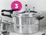 Tissolli 7Ltr Solid Lid Pressure Cooker-Each