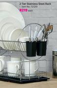 2 Tier Stainless Steel Rack-Each