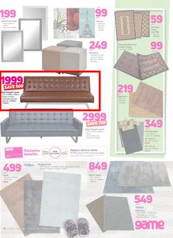 Special Bella Sleeper Couch H77 X W180 X D88cm Www Guzzle Co Za