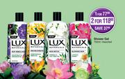 Lux Shower Gel Assorted-For 2 x 750ml
