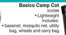 Basico Camp Cot