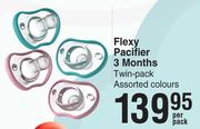 Flexy Pacifier 3 Months-Per Pack