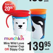 Munchkin Mira Wild Love Trainer Cup Or Sippy Cup-Each