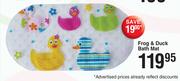 Frog & Duck Bath Mat