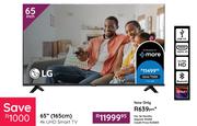 LG 65"(165cm) 4K UHD Smart TV