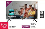 Hisense 32"(81cm) HD LED TV