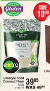 Lifestyle Food Coconut Flour-500g 