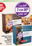 Lifestyle Food Free From Gluten Pre Mixes Assorted-For 1 x 350g/375g