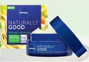 Nivea Naturally Good Organic Argan Oil Night Cream-50ml