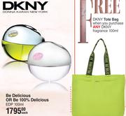 DKNY Be Delicious Or Be 100% Delicious EDP-100ml Each