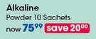 Alkaline Powder-10 Sachets