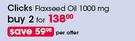 Clicks Flaxseed Oil 1000mg-For 2