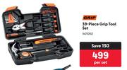 Grip 39 Piece Tool Set-Per Set