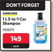 Karcher 3 In 1 Car Shampoo-1L