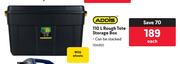 Addis 110L Rough Tote Storage Box