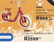 Hape Learn To Ride Balance Bike E1099AP22
