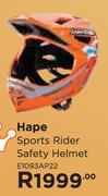 Hape Sports Rider Safety Helmet E1093AP22