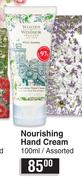Woods Of Windsor Nourishing Hand Cream Assorted-100ml