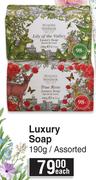 Woods Of Windsor Luxury Soap Assorted-190g Each